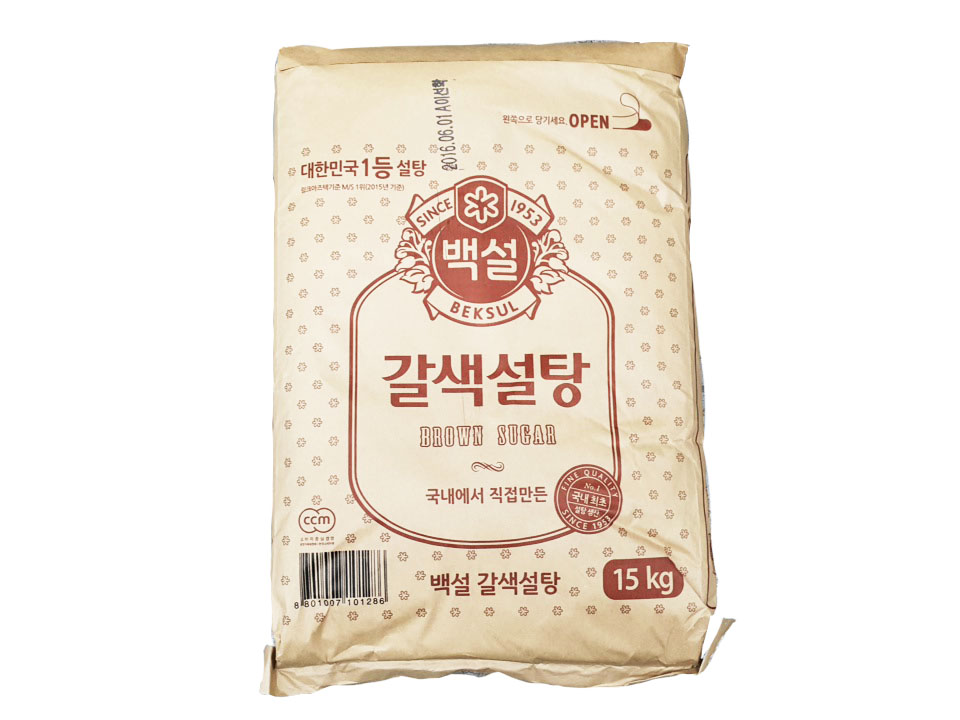 백설)갈색설탕15kg