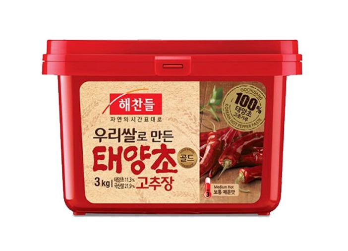 해찬들)태양초골드고추장3kg(쌀)