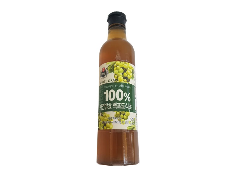 백설)100%자연발효백포도식초800ml