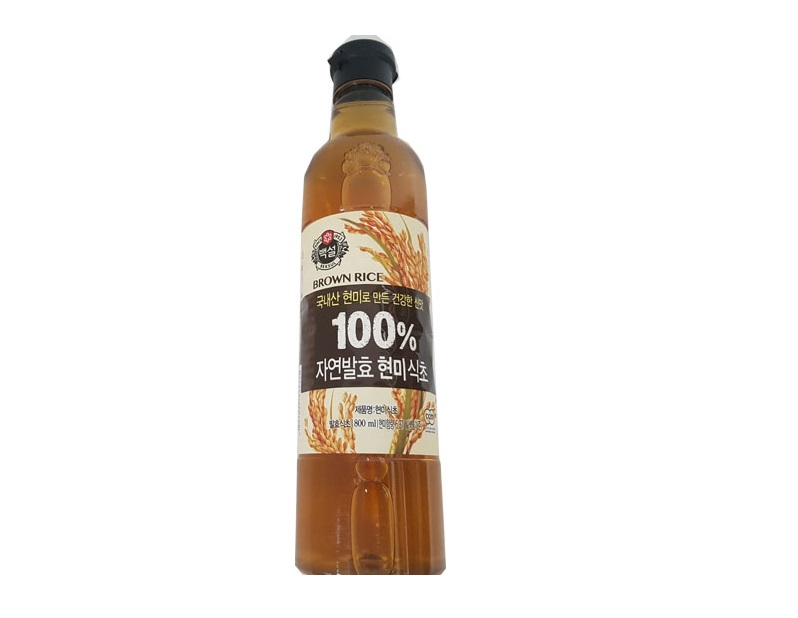 백설)자연발효현미식초800ml