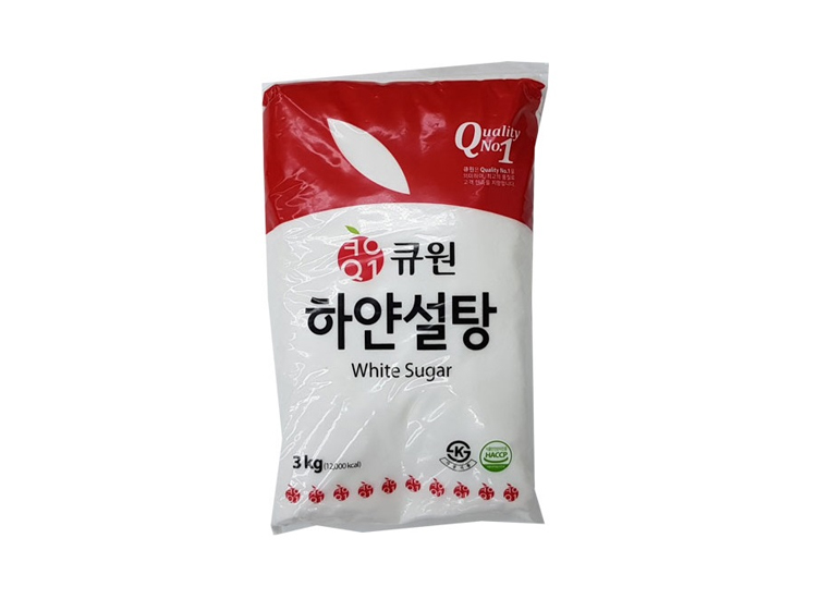 큐원하얀설탕3kg