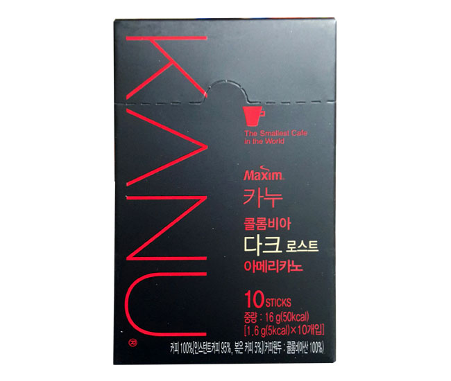 맥심)카누10T(다크16g)