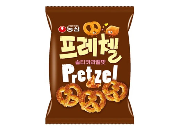 농심)프레첼솔티카라멜맛80g