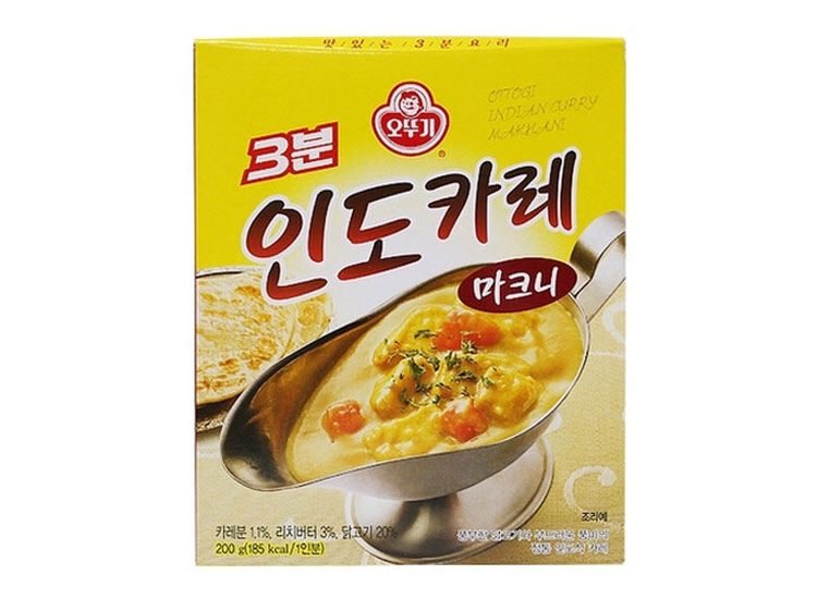 오뚜기)3분인도카레마크니200g