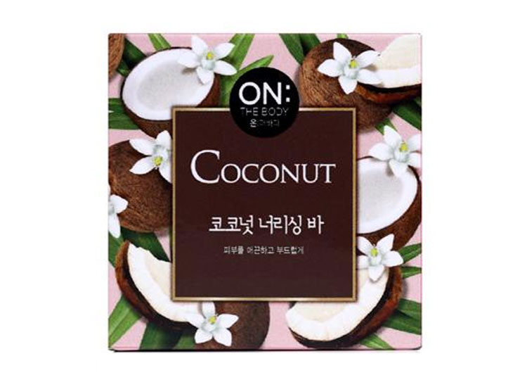 LG)온더바디더내추럴코코넛비누90g*4입