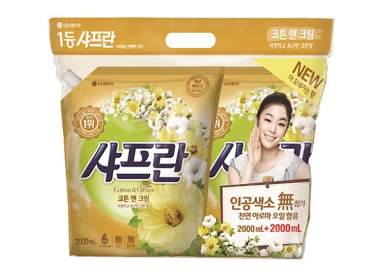 LG)샤프란코튼리필기획2000ml*2