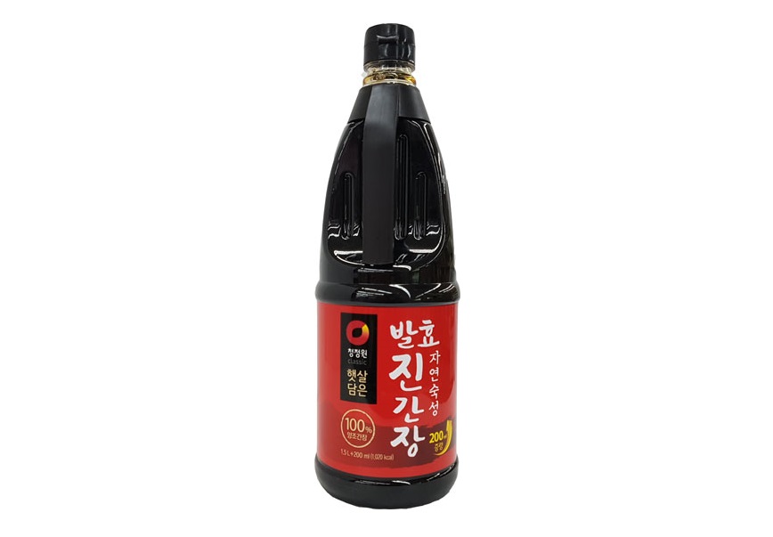 청)자연숙성진간장1.5L 200ml