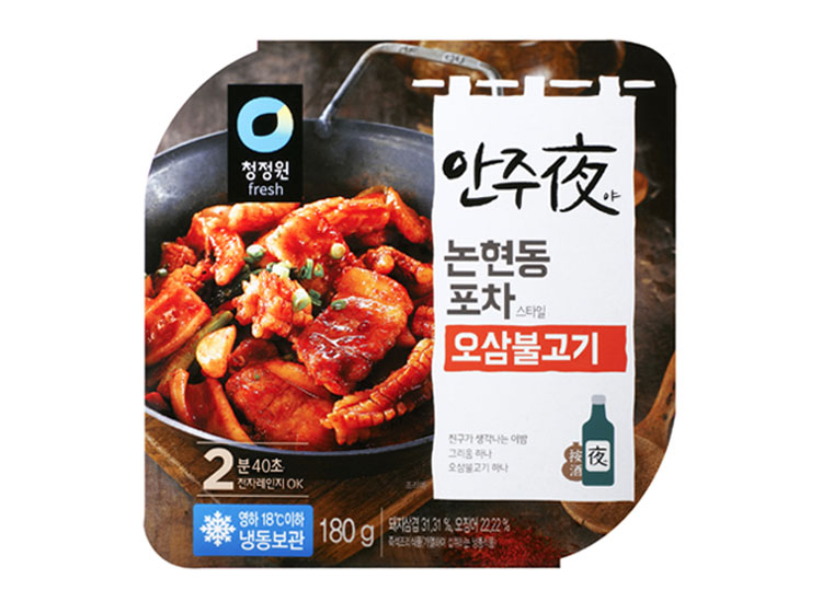 청정원)안주야오삼불고기180g