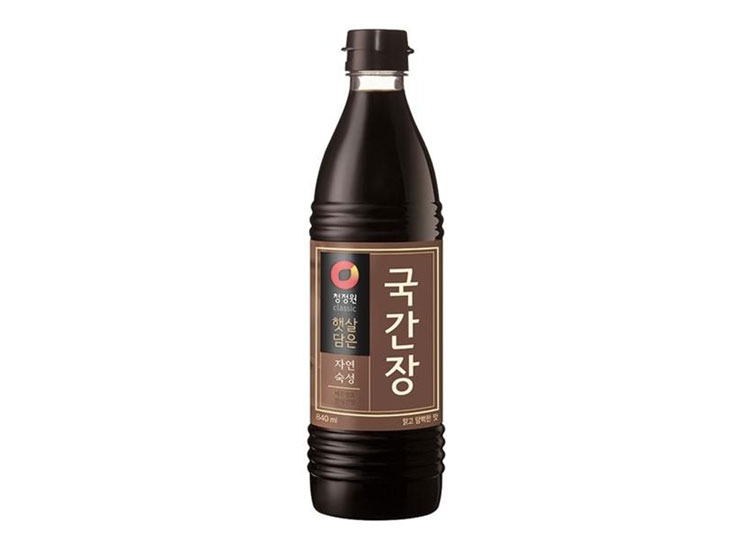 청정원)자연숙성국간장500ml