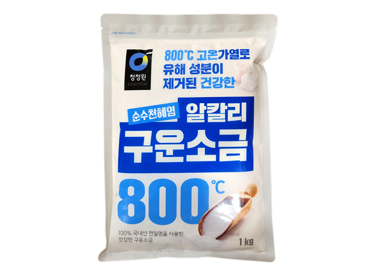 청정원)구운소금1kg