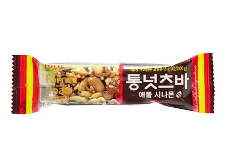 롯데)통넛츠바애플시나몬30g