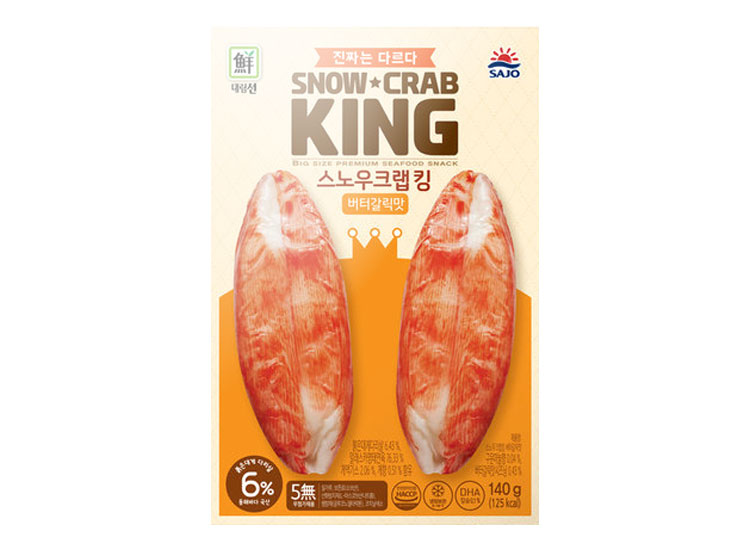 대림)스노우크랩킹버터갈릭맛140g