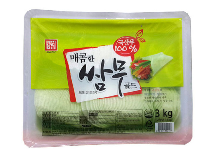 한성)매콤한쌈무(와사비)3kg