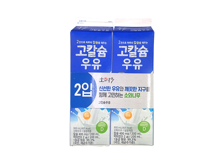동원)고칼슘우유900ml*2