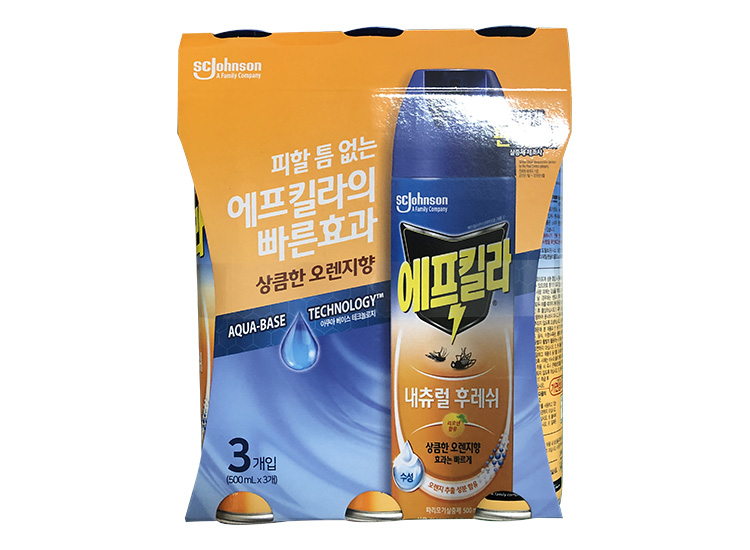 에프킬라내추럴후레쉬500ml*3입