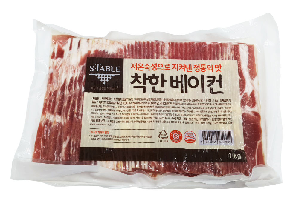 세미원)착한베이컨1kg