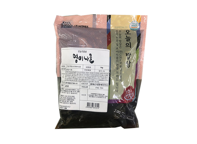 오늘의밥상)명이나물1kg