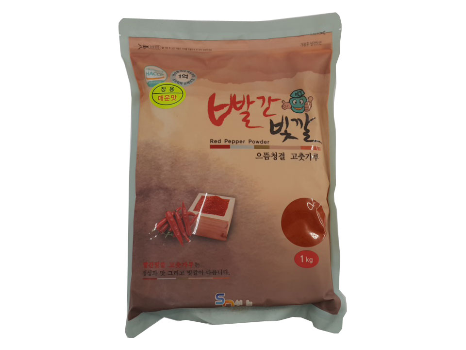 빨간빛깔고추가루매운맛1kg(중국산,장용)