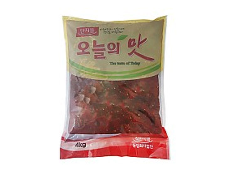 착한식품)양념깻잎4kg