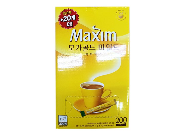 맥심)마일드모카180T+20T