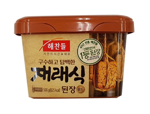 해찬들)재래식된장500g사각