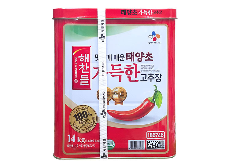 해찬들)태양초가득한고추장14kg