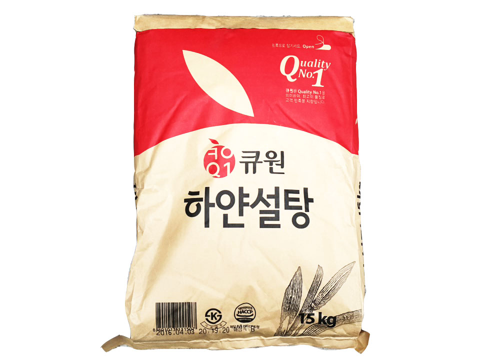 큐원하얀설탕15kg