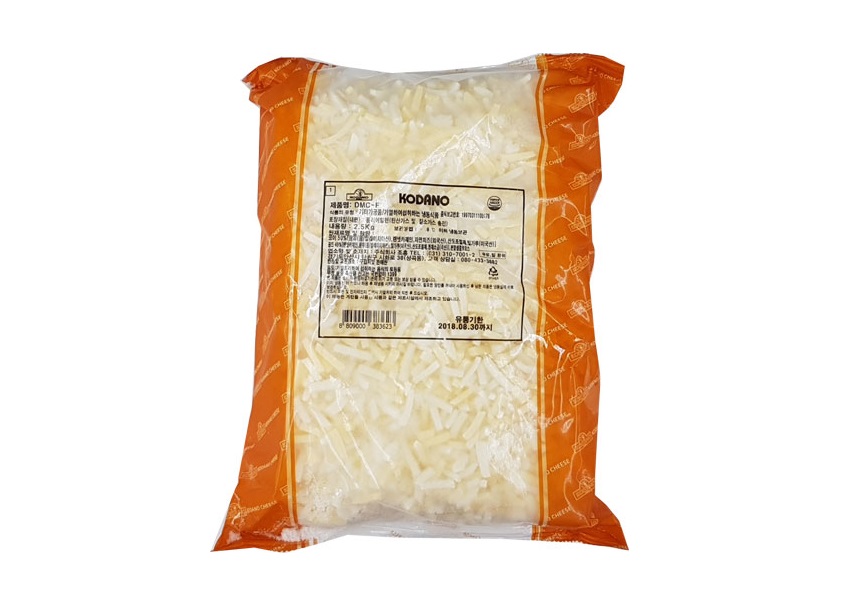 코다노)피자치즈DMC-F2.5kg(50%)