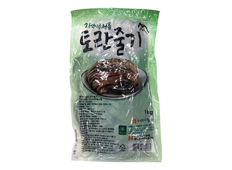 정화)삶은토란줄기1kg/수입산