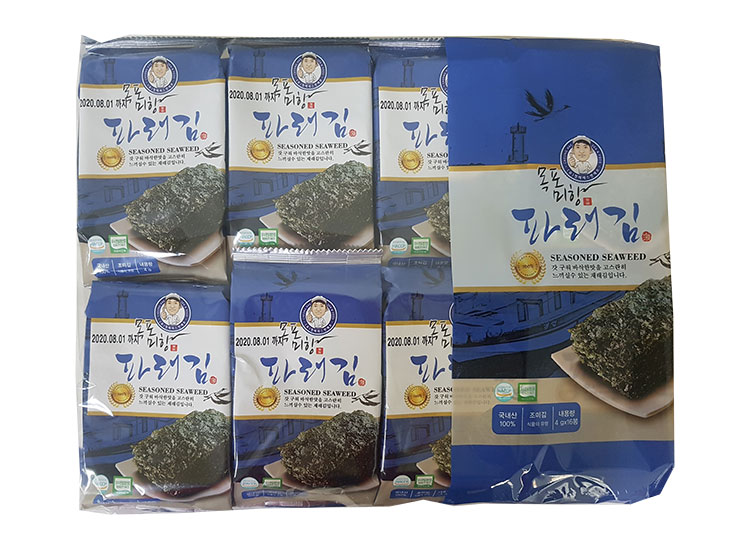 청해)목포파래김16봉