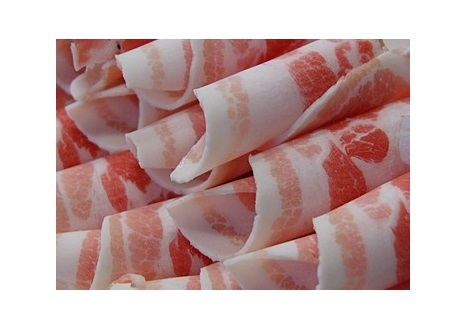 냉동대패삼겹살(국내산) 100g