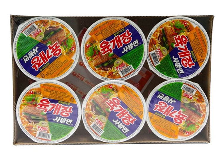 농심)육개장사발면86g*6-box