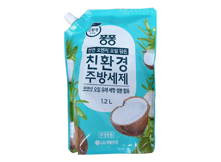 LG)친환경주방세제코코넛리필1.2L