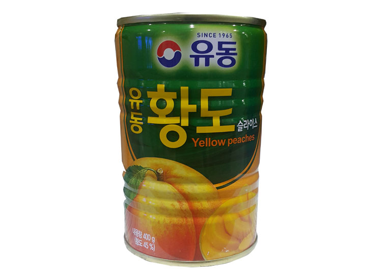 유동)황도슬라이스400g