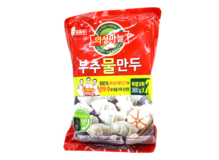 롯데햄)의성마늘부추물만두360g*2