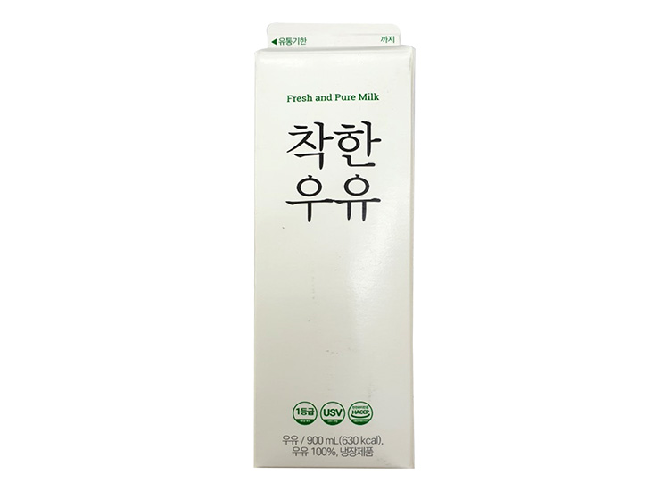 비락)착한우유900ml