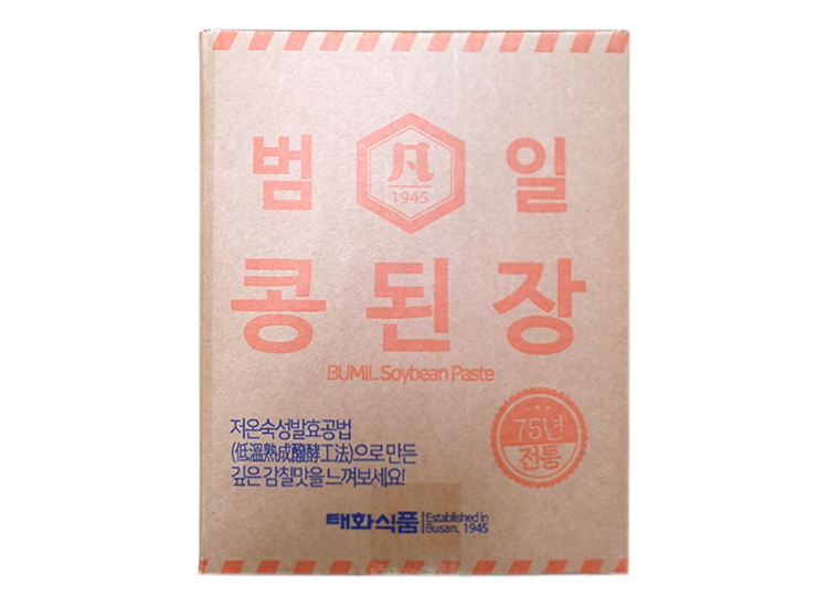 범일콩된장14kg-특대입자