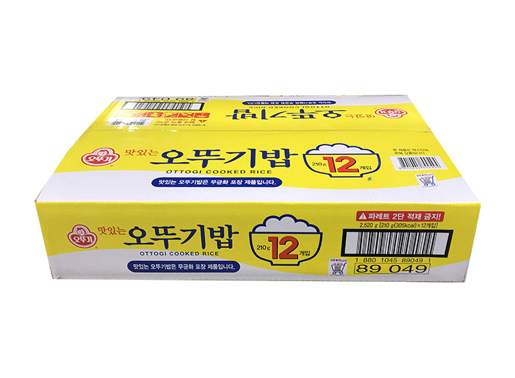 오뚜기)오뚜기밥흰밥210g*12입-box