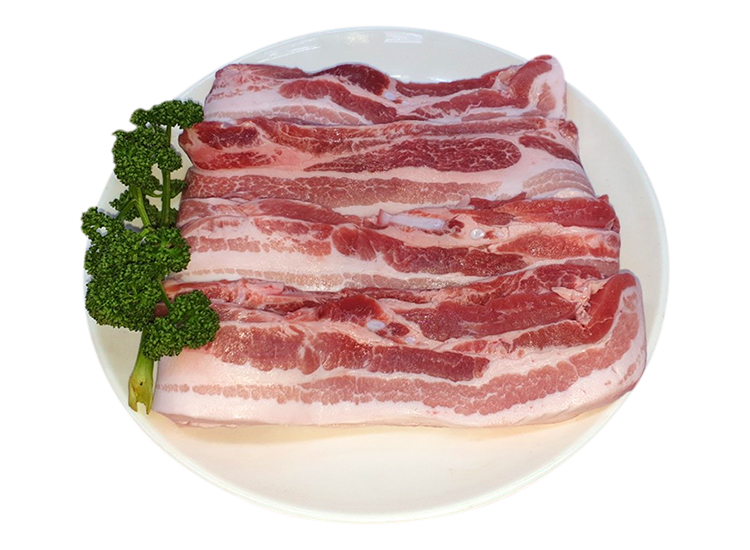 생삼겹살(국내산)100g