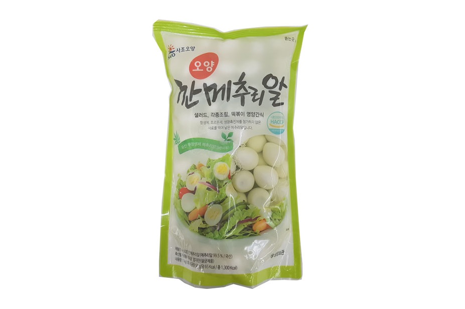 사조오양)깐메추리알1kg