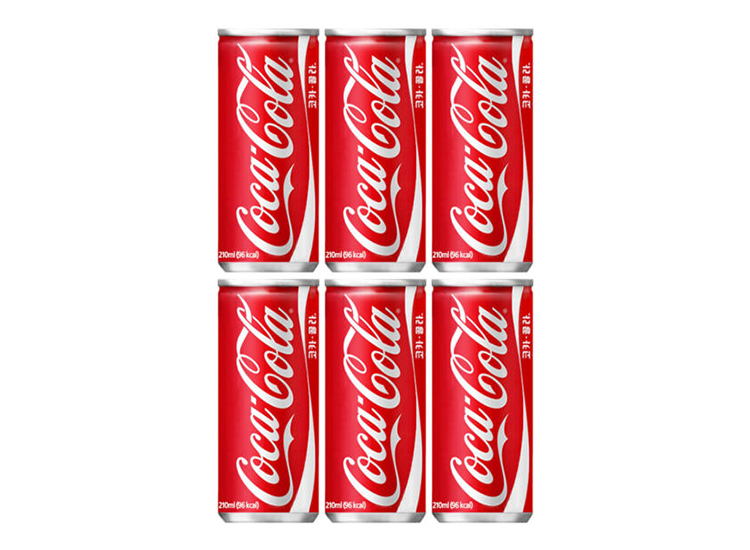 코카콜라캔215ml*6입