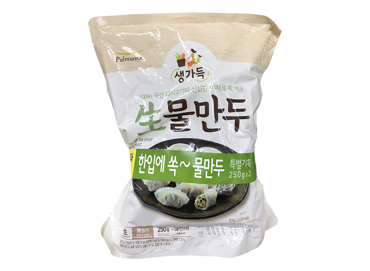 풀무원)생물만두250g*3