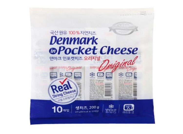 동원)덴마크인포켓치즈오리지널20g*10입