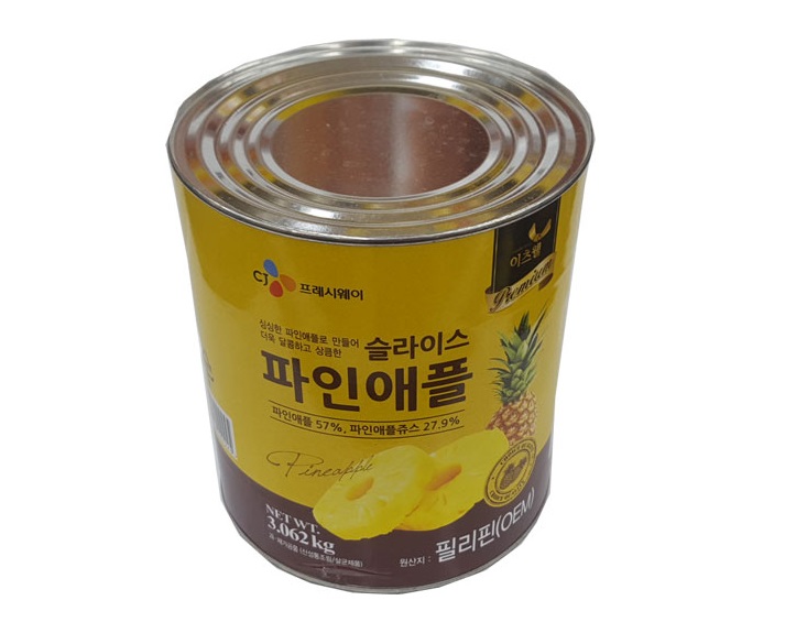 이츠웰)파인애플슬라이스3.062kg