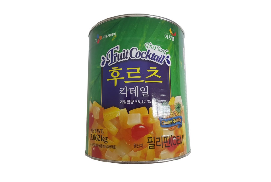 이츠웰)후르츠칵테일3.062kg