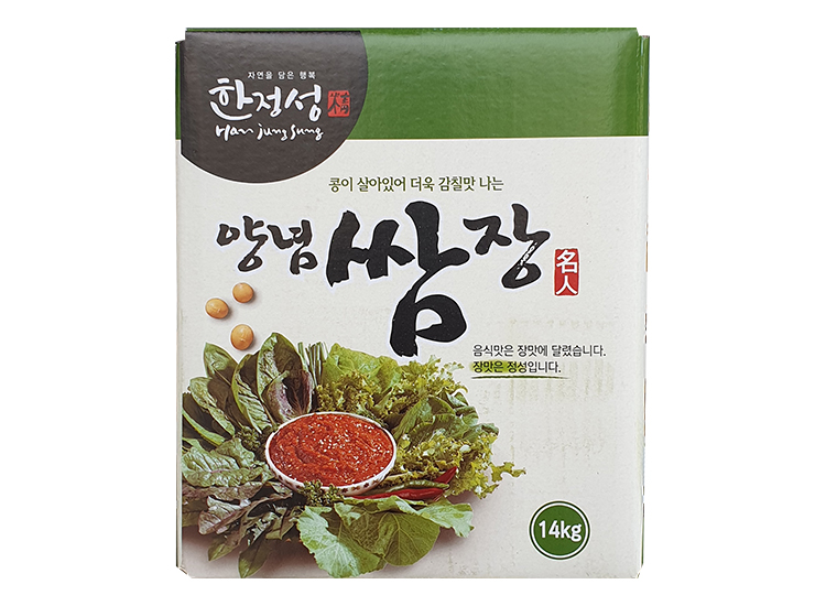 한정성)명인양념쌈장14kg